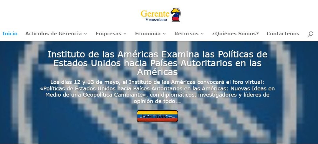 El portal de contenido para Empresarios Gerente Venezolano consolida su alianza con la red de AndeanWire